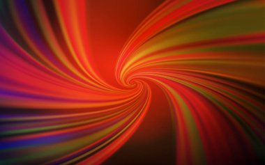 Bükülmüş çizgileri olan koyu kırmızı vektör şablonu.