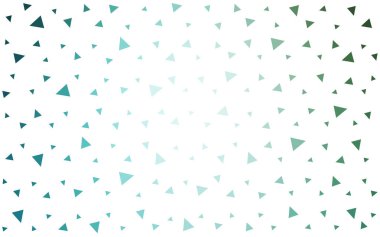 Açık Mavi, Yeşil vektör soyut mozaik arkaplan.