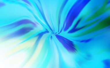 Bükülmüş çizgilerle hafif BLUE vektör arkaplanı.