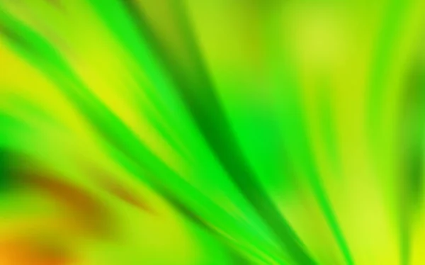 Vert clair, Vecteur jaune abstrait fond flou. — Image vectorielle