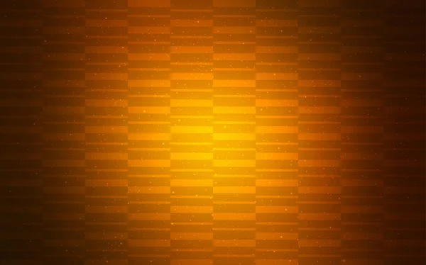 Donker oranje vector textuur met gekleurde lijnen. — Stockvector