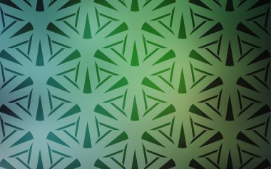  Çokgen tarzı ile desen.