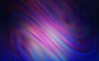 Koyu pembe, mavi vektör parlak şablonu bulanıklaştırdı.