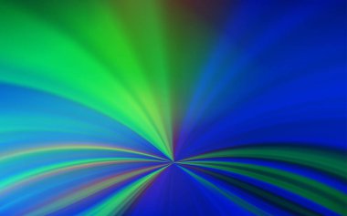 Açık Mavi ve Yeşil vektör soyut parlaklığı bulanıklaştırdı.