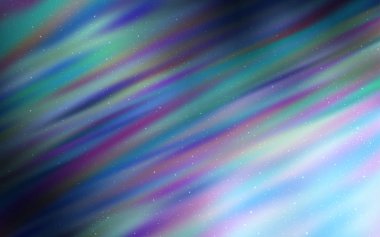 Gece gökyüzü desenle ışık mavi vektör yıldız.