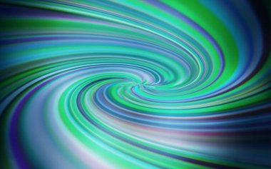 Koyu mavi vektör parlaklığı soyut arkaplanı bulanıklaştırdı.