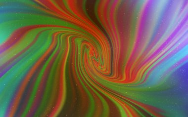 Çok renkli vektör arka plan gökada yıldız ışık.