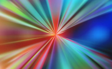 Açık Mavi, Sarı vektör parlak şablonu bulanıklaştırdı.