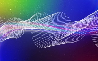 Işık çok renkli vektör renkli arka plan bulanıklık.