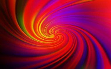 Koyu pembe, kıvrımlı çizgileri olan kırmızı vektör şablonu.