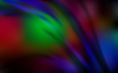 Koyu Çokrenkli vektör soyut bulanık arkaplan.