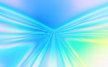 Açık Mavi, çizgileri olan yeşil vektör şablonu.