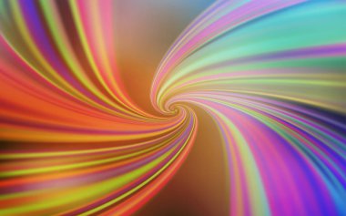 Açık Mavi, eğri çizgileri olan sarı vektör arkaplanı.