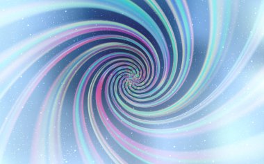 Gece gökyüzü desenle ışık mavi vektör yıldız.