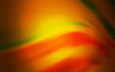 Koyu Turuncu vektör soyut parlaklığı bulanıklaştırdı.