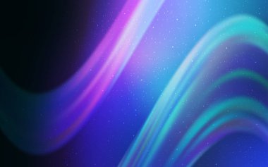 Koyu pembe, mavi düzen kozmik yıldız ile vektör.