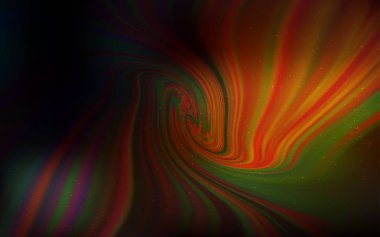 Gökada yıldız koyu turuncu vektör arka plan.