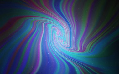 Gökada yıldız ışık mavi vektör arka plan.