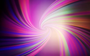 Koyu Mor, alaycı çizgilerle pembe vektör arka planı.