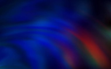 Koyu mavi, kırmızı çizgili vektör arkaplanı.