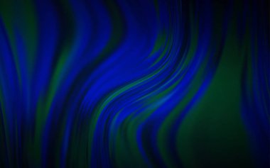 Koyu mavi vektör soyut parlak desen.