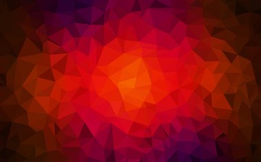 Koyu kırmızı vektör düşük poli dokusu.