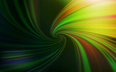 Koyu yeşil, kırmızı çizgili vektör şablonu.