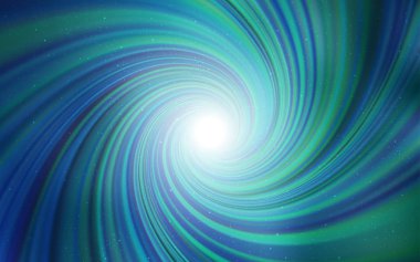 Gece gökyüzü desenle ışık mavi vektör yıldız.