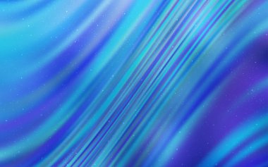 Hafif mavi vektör şablon alan yıldız.