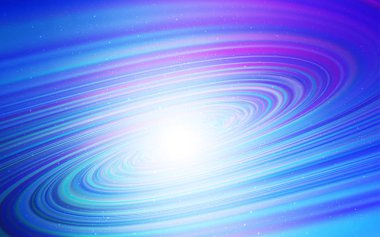 Açık Pembe, Kozmik yıldızlarla mavi vektör düzeni.