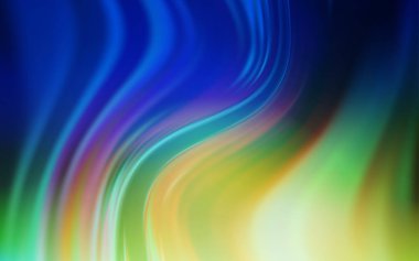 Açık Mavi ve Yeşil vektör soyut parlaklığı bulanıklaştırdı.