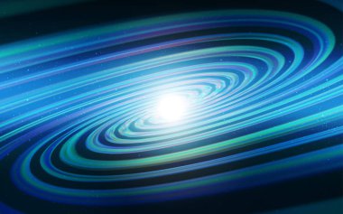 Koyu mavi vektör düzen kozmik yıldız ile.