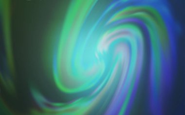 Açık Mavi ve Yeşil vektör soyut parlaklığı bulanıklaştırdı.