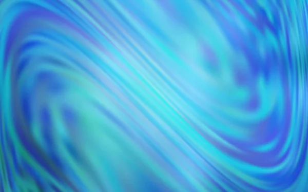 Licht blauw vector wazig glans abstract sjabloon. — Stockvector