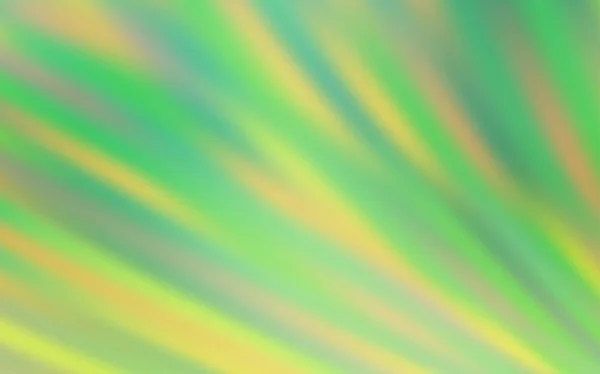 Licht groene vector achtergrond met stright strepen. — Stockvector