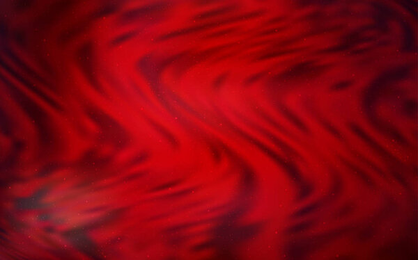 Dark Red vector layout with cosmic stars.