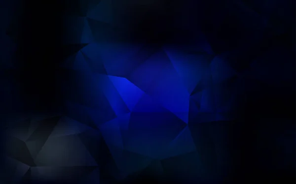 Σκούρο μπλε διάνυσμα πολυγωνικό πρότυπο. — Διανυσματικό Αρχείο
