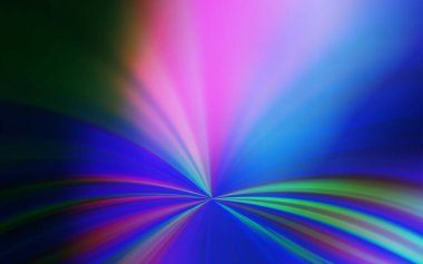 Koyu Pembe, Mavi vektör bulanık ve renkli desen.