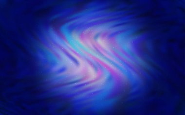 Koyu mavi vektör doku ile Samanyolu yıldız.