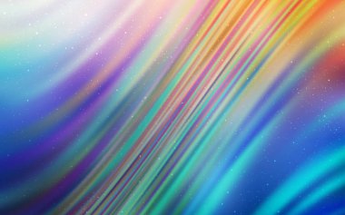 Açık mavi, Samanyolu yıldızlarıyla sarı vektör dokusu.