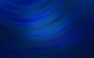 Koyu mavi vektör parlak şablonu bulanıklaştırdı.