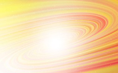 Astronomik yıldızlarla Hafif Turuncu vektör arka planı.