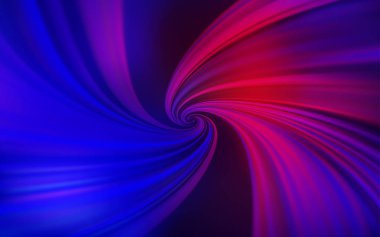 Açık Mavi, kırmızı çizgili vektör şablonu.