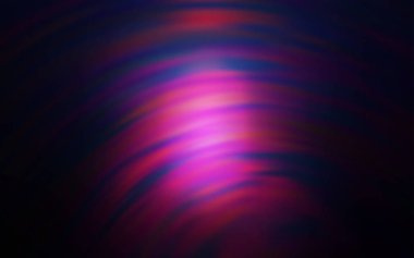 Koyu Pembe, bükülmüş çizgilerle mavi vektör dokusu.