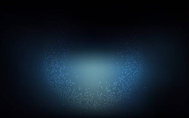 Hafif mavi vektör şablon alan yıldız.