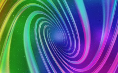 Çok renkli vektör arka plan gökada yıldız ışık.