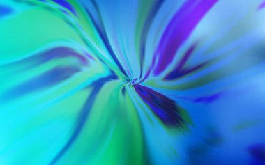 Bükülmüş çizgiler ile açık mavi vektör dokusu.