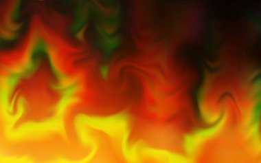 Koyu Turuncu vektör renkli bulanık arkaplan.