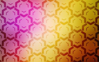 Wry çizgileri ile çok renkli vektör düzeni.