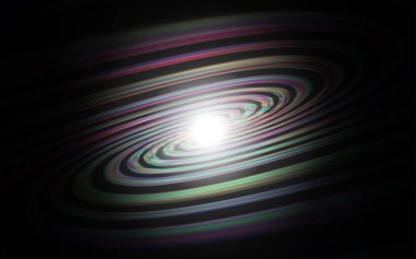 Gece gökyüzü yıldızları ile koyu gri vektör deseni.